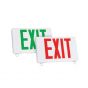 Image 1 of TCP 2068 Exit/Emergency Sign Combo with LED Heads for Damp Location