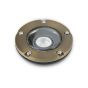 Image 1 of Alcon Lighting 9026-CB Harper Architectural Landscape LED 5 Inch Low Voltage Drive-Over Rated Cast Brass Well Light