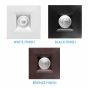 Image 3 of Alcon 14142-S-DIR Recessed Multiples 1-Inch Miniature LED Fixed Square Outdoor Light