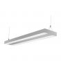 Image 1 of Alcon Lighting Rektor 12202 Architectural Linear Suspended LED Office Ceiling Light Fixture – Uplight and Downlight