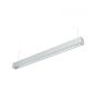 Image 2 of Alcon Lighting Spaira Commercial LED Linear Suspended Pendant Mount Direct Light with Parabolic Louver 