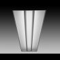 Image 1 of Focal Point Lighting FVR14 Veer 1x4 Architectural Recessed Fluorescent Fixture