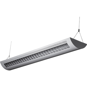 Alcon Lighting Catalina 10106-8  8 Foot T8 and T5HO Fluorescent Architectural Linear Suspended Light Fixture – Uplight (Direct) and Downlight (Indirect)