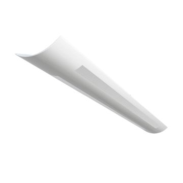 Alcon Cecilio 10121-8 Perforated Architectural 8 Foot Linear Fluorescent Pendant Mount Light Fixture