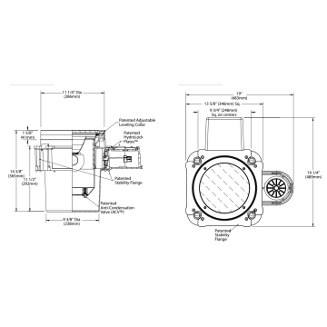 BK Lighting TY2 LED Recessed In Grade Well Light