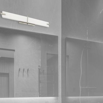 Alcon 11124 Color Temperature Switching 24-Inch LED Rectangular Vanity Light