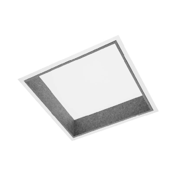 Alcon 11166-R LED Regressed Flat Panel with Sound Absorbing Acoustics