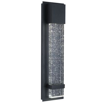 Alcon 11247 Architectural Outdoor LED Clear Seeded Lens Wall Sconce