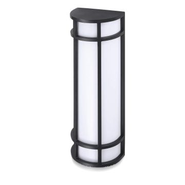 Alcon 11256 Architectural Outdoor LED Frosted Lens Wall Sconce