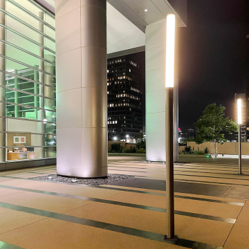 Alcon 11418 11.5-foot Architectural Bollard LED Path Light