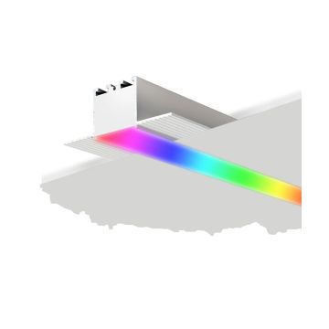 1-Inch RGBW Color-Changing Linear Recessed LED Light