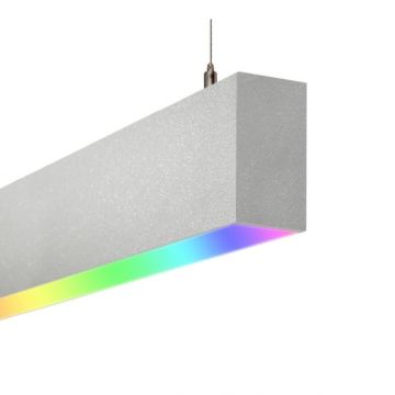 Alcon 12100-20-P-RGBW Color-Changing Linear Slim LED Pendant Light