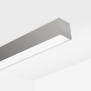 Alcon 12100-22-S Linear Continuous Surface-Mounted LED Ceiling Light