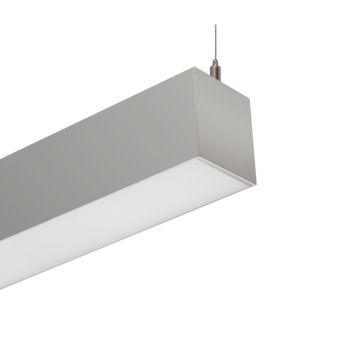 Alcon 12100-33-P Continuum 33 Architectural LED Linear Pendant Direct Light Fixture