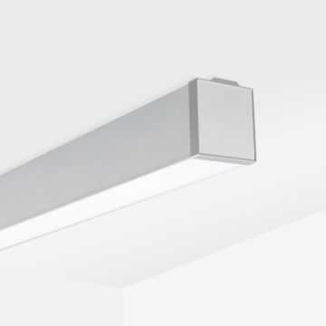 Alcon 12100-35-S Wet-Location, Surface-Mounted Linear Outdoor LED Ceiling Light