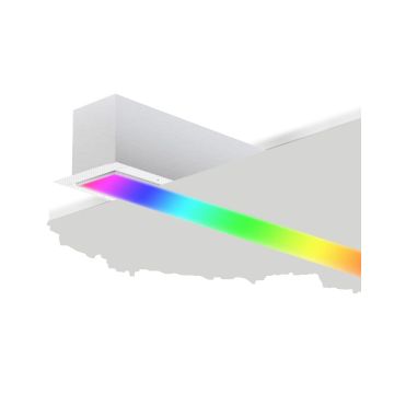 4-Inch RGBW Color-Changing Linear Recessed LED Light