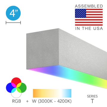 Alcon 12100-40-S-RGBW Linear Surface Color-Changing LED Light