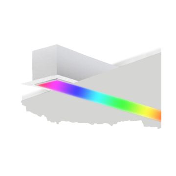 6 Inch RGBW Color-Changing Linear Recessed LED Light