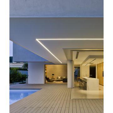 Wet Location 2.4-Inch Recessed Linear LED Light