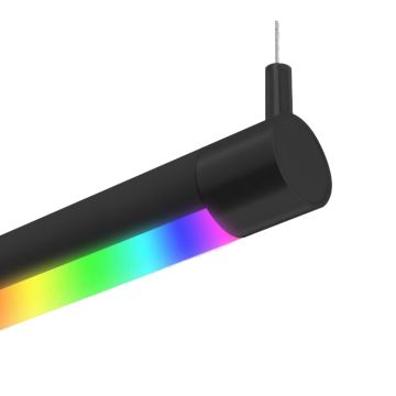 Alcon 12100-R2-RGBW-P Color-Tunable Adjustable LED Tube Light Pendant