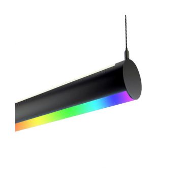 Alcon 12100-R4-RGBW-P LED Color-Tunable Tube Pendant Light