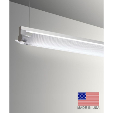 Gladstone Adjustable Architectural LED Strip Light Pendant - Perforated Direct/Indirect