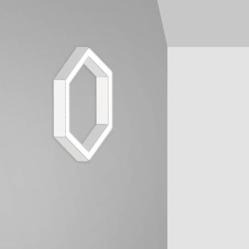 Alcon 12175-W LED Wall Hexagon Light