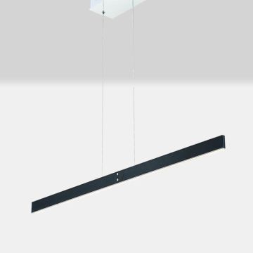 Alcon 12249 Architectural Vegan Leather Wrapped 42 Inch Linear LED Pendant 
