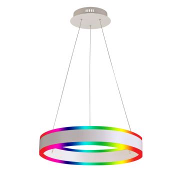 Alcon 12270-1-RGBW Redondo Suspended Architectural LED 1 Tier Ring Chandelier 
