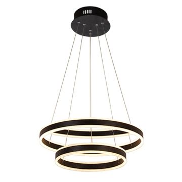 Alcon 12270-2 Suspended Architectural LED 2-Tier Ring Chandelier