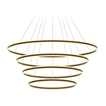 Alcon 12270-4 Suspended Architectural LED 4-Tier Ring Chandelier