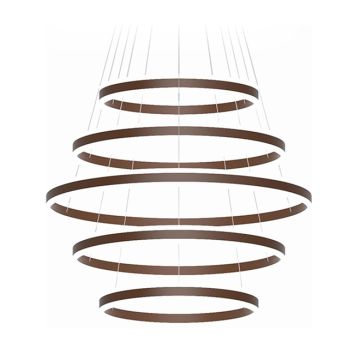 Alcon 12270-5 Suspended Architectural LED 5-Tier Ring Chandelier