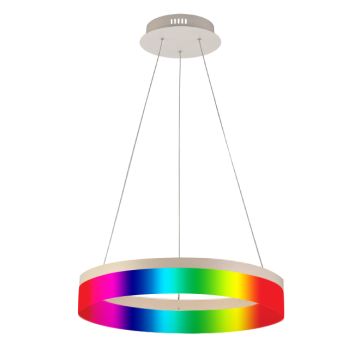 Alcon 12272-1-RGBW Redondo Architectural LED 1 Tier Ring Chandelier