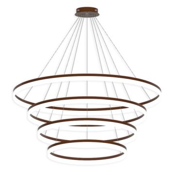 Alcon 12272-4 Architectural LED 4-Tier Ring Chandelier