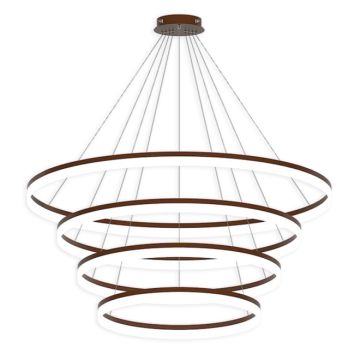 Alcon 12272-4 Architectural LED 4-Tier Ring Chandelier