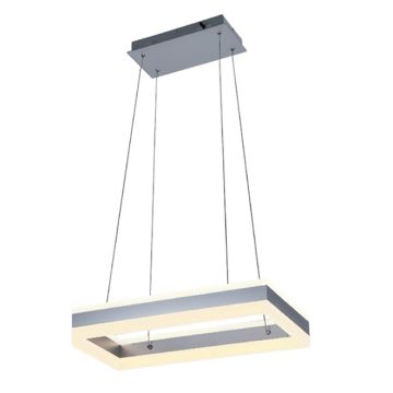 Alcon 12274-1 Rectangle Architectural LED 1-Tier Chandelier