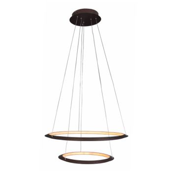 Alcon 12279-2 Redondo Suspended Architectural LED 2-Tier Ring Chandelier