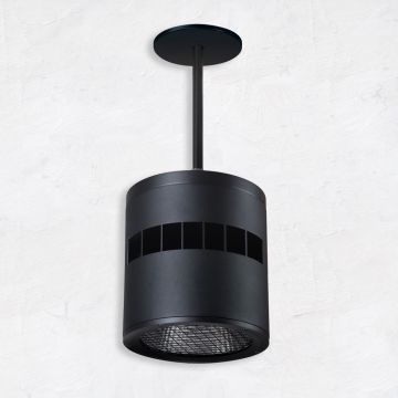 Alcon 12301-8 Architectural 8-Inch LED Cylinder Pendant Light