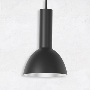 Alcon 12302-P-DM Architectural Half-Moon Dome Industrial LED Cylinder Pendant Light