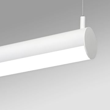 Alcon 12501-R4 Linear Antimicrobial LED Rotatable Pendant Tube Light 