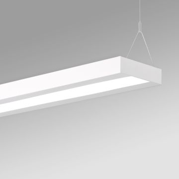 Alcon 12502-P Antimicrobial LED Linear Architectural Ceiling Pendant Light