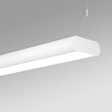 Alcon 12503-P Antimicrobial LED Linear Capsule Pendant Light