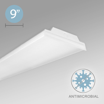   Alcon 12516-S Surface-Mounted Antimicrobial Wraparound LED Light