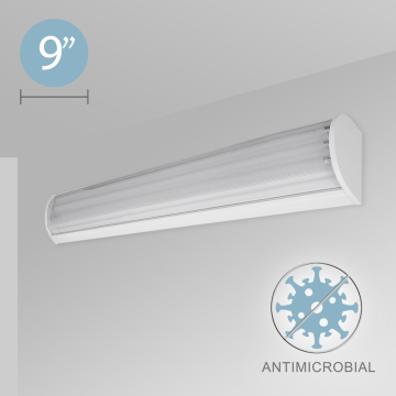 Alcon 12518-W Linear Wall Mount Antimicrobial LED Light