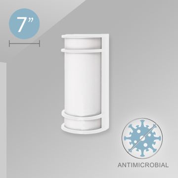Alcon 12524 Commercial-Grade LED Antimicrobial Wall Sconce