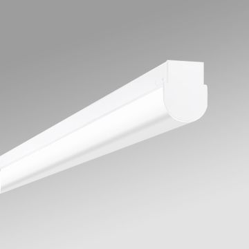 Alcon 12527-S Antimicrobial Rounded Linear Surface-Mounted Ceiling LED Light