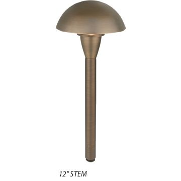 Alcon 9079 Brass LED Landscape Path Light