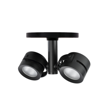 Alcon 13310 Architectural LED Adjustable Dual-Head Monopoint Light