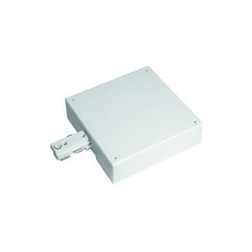 Alcon Lighting 13000-TB-1 Universal T-Bar End Feed for LED Track Lights - Single Circuit