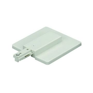 Alcon Single Circuit 13000-LV-1 Universal Live End with Canopy  for LED Track Lights